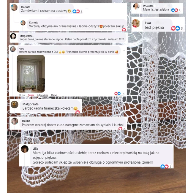 FIRANA NA WYMIAR - Gipiura 1 pas OLA APLIKACJA